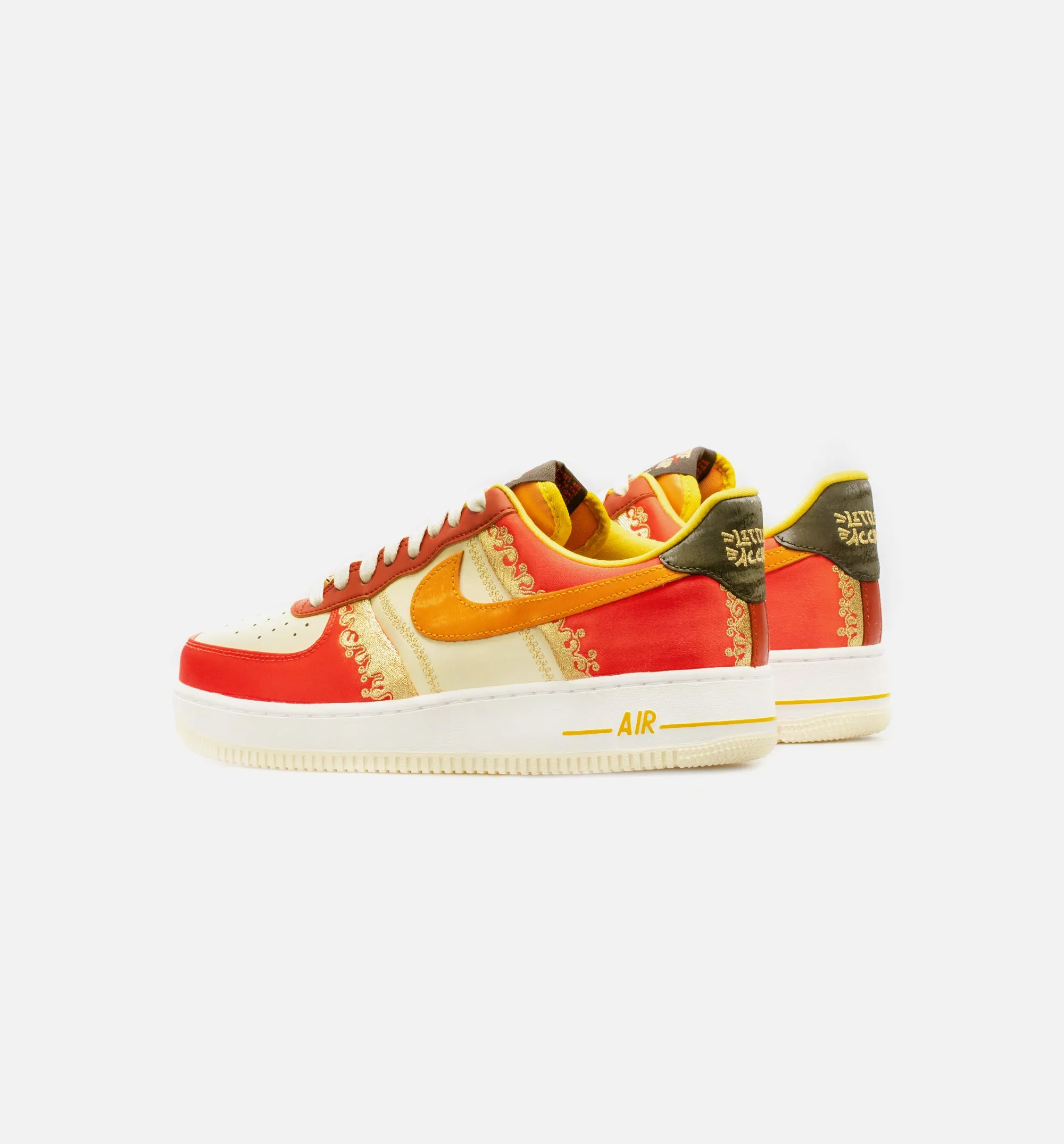 Air Force 1 Low Little Accra Mens Lifestyle Shoe - Red/Beige