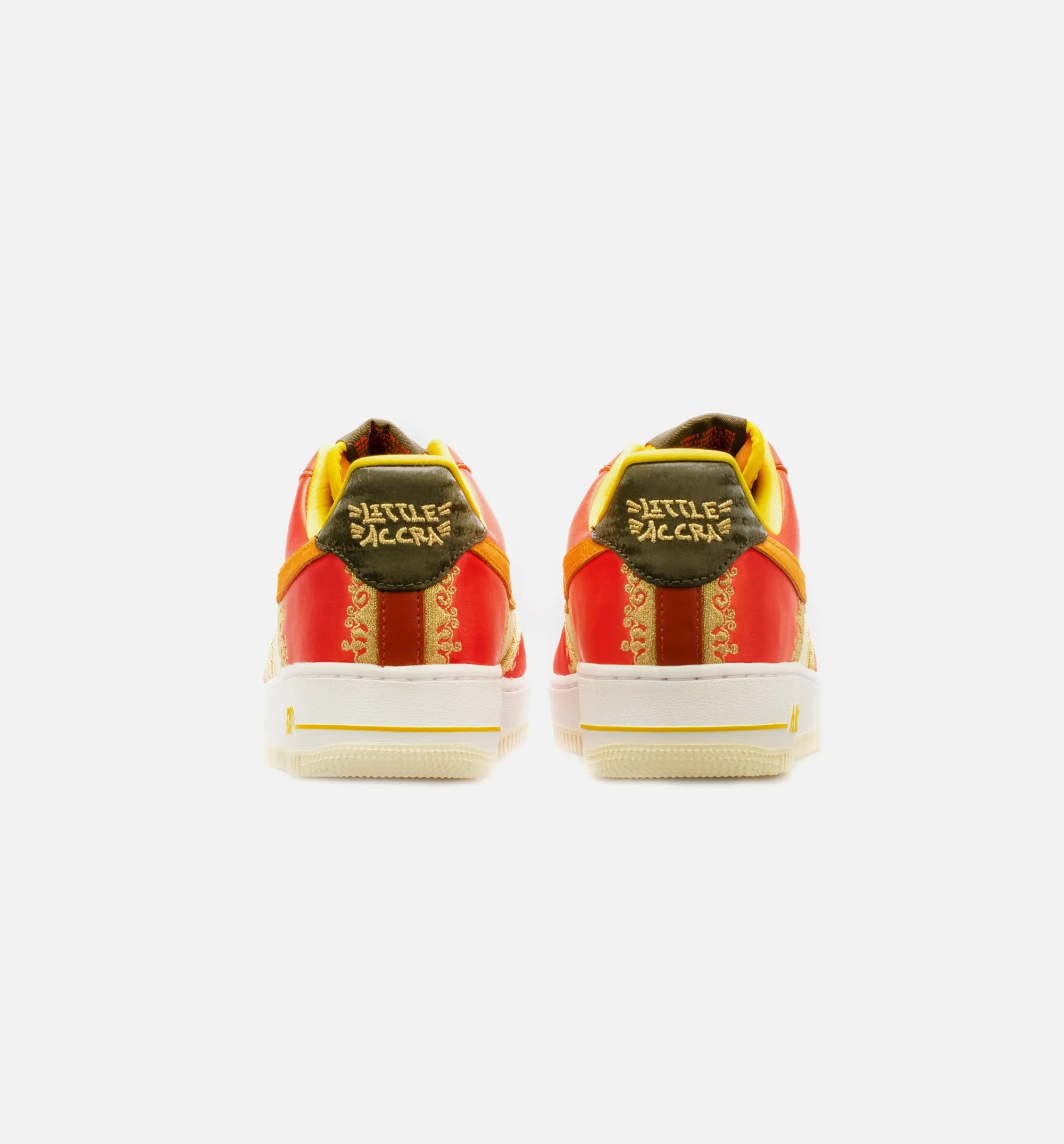 Air Force 1 Low Little Accra Mens Lifestyle Shoe - Red/Beige