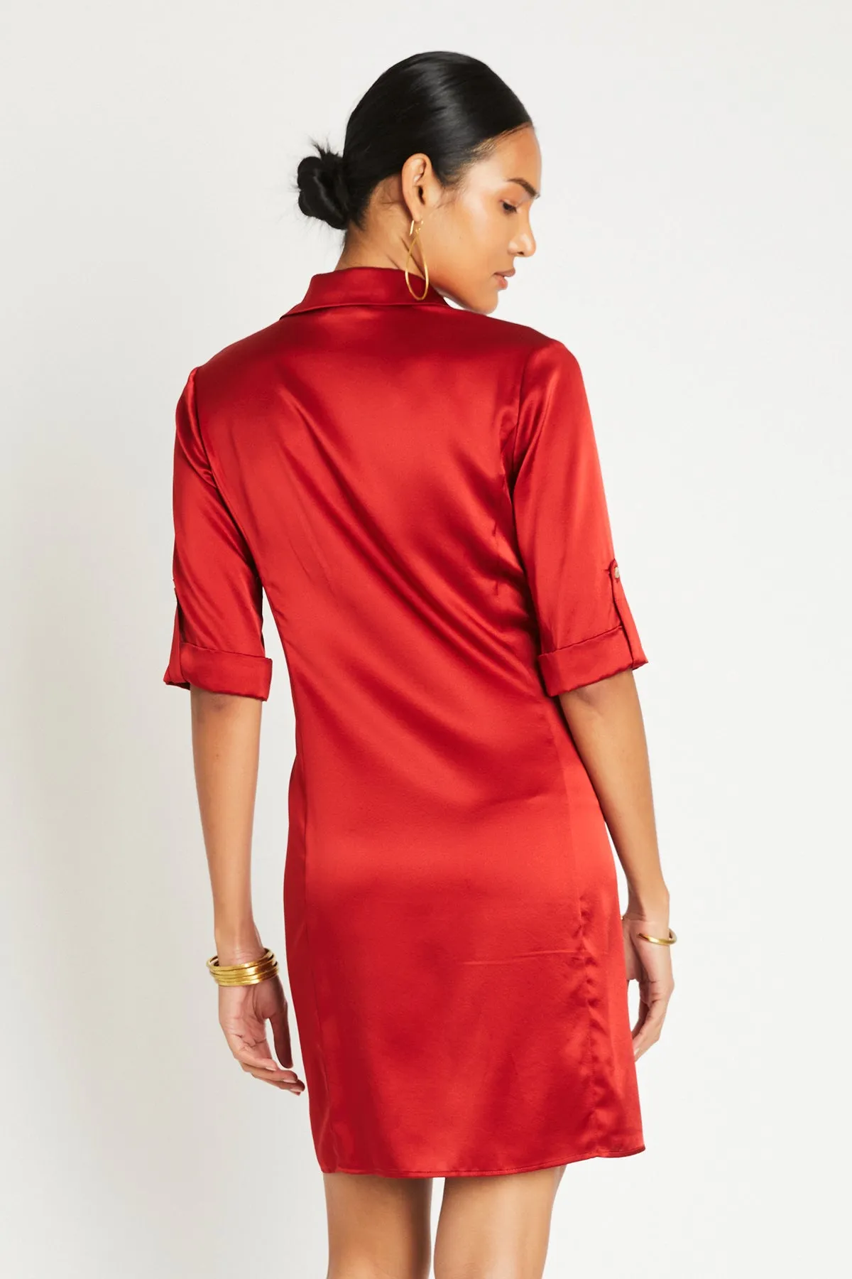   Beryll Yves Silk Dress | Terra