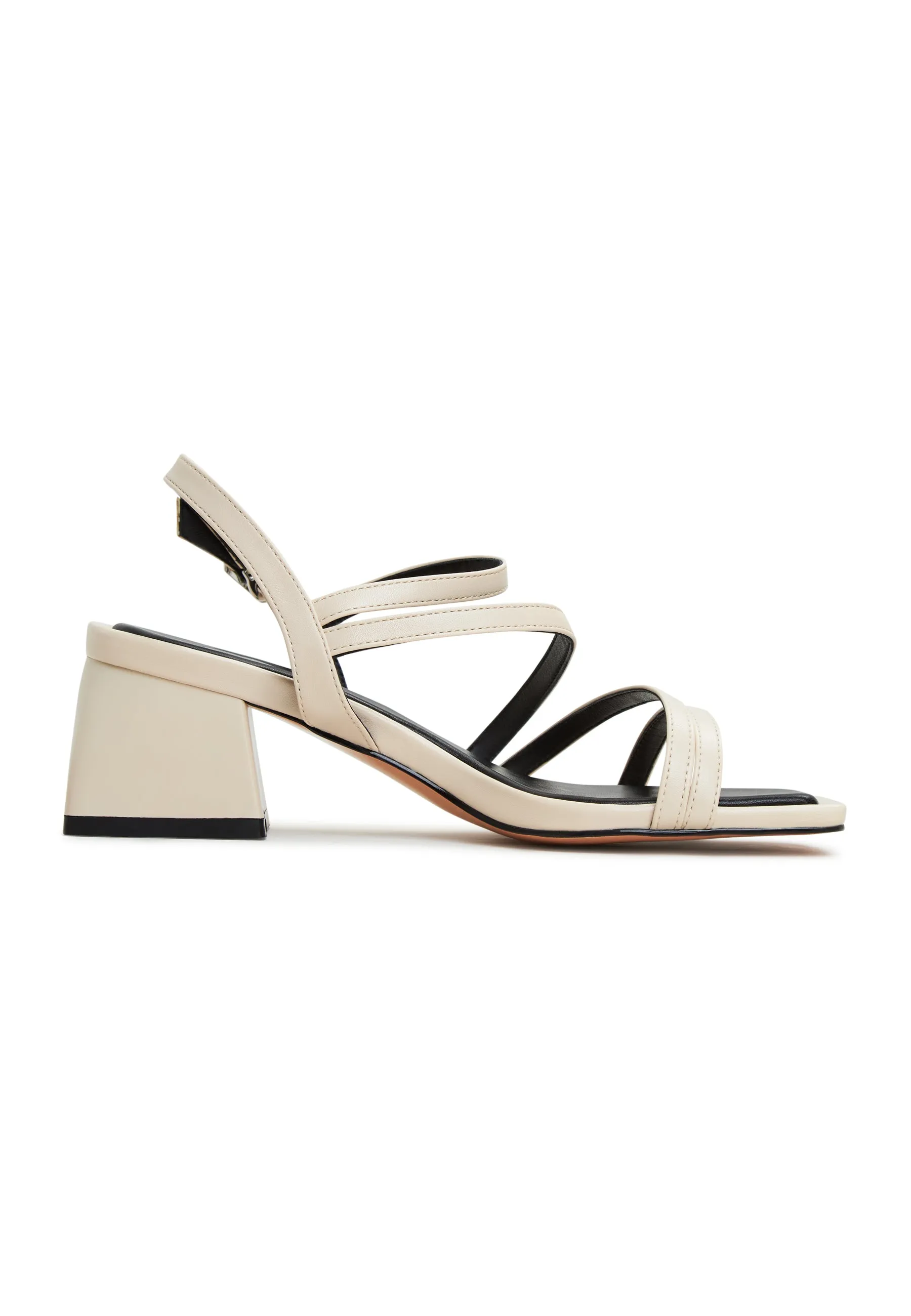 Block Heels Sandals Maria - Beige