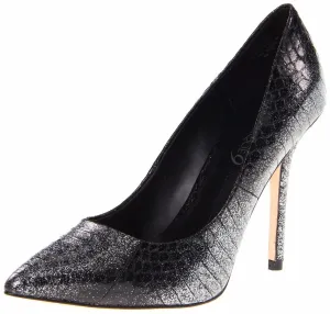 Boutique 9 Justine Snake Platform Silver Pump  (Women)