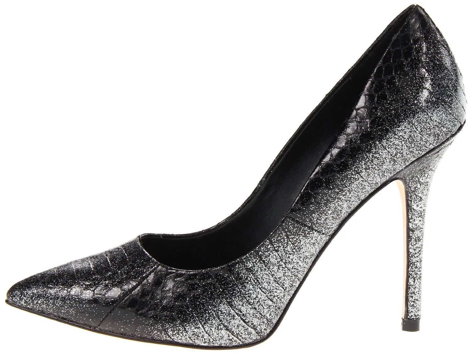 Boutique 9 Justine Snake Platform Silver Pump  (Women)