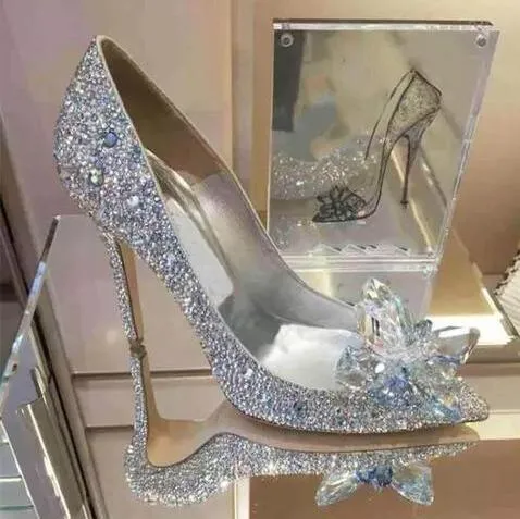 Cinderella crystal shoes - Women's shoes