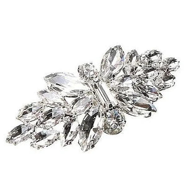 Crystal Butterfly Rhinestone Shoe Clip