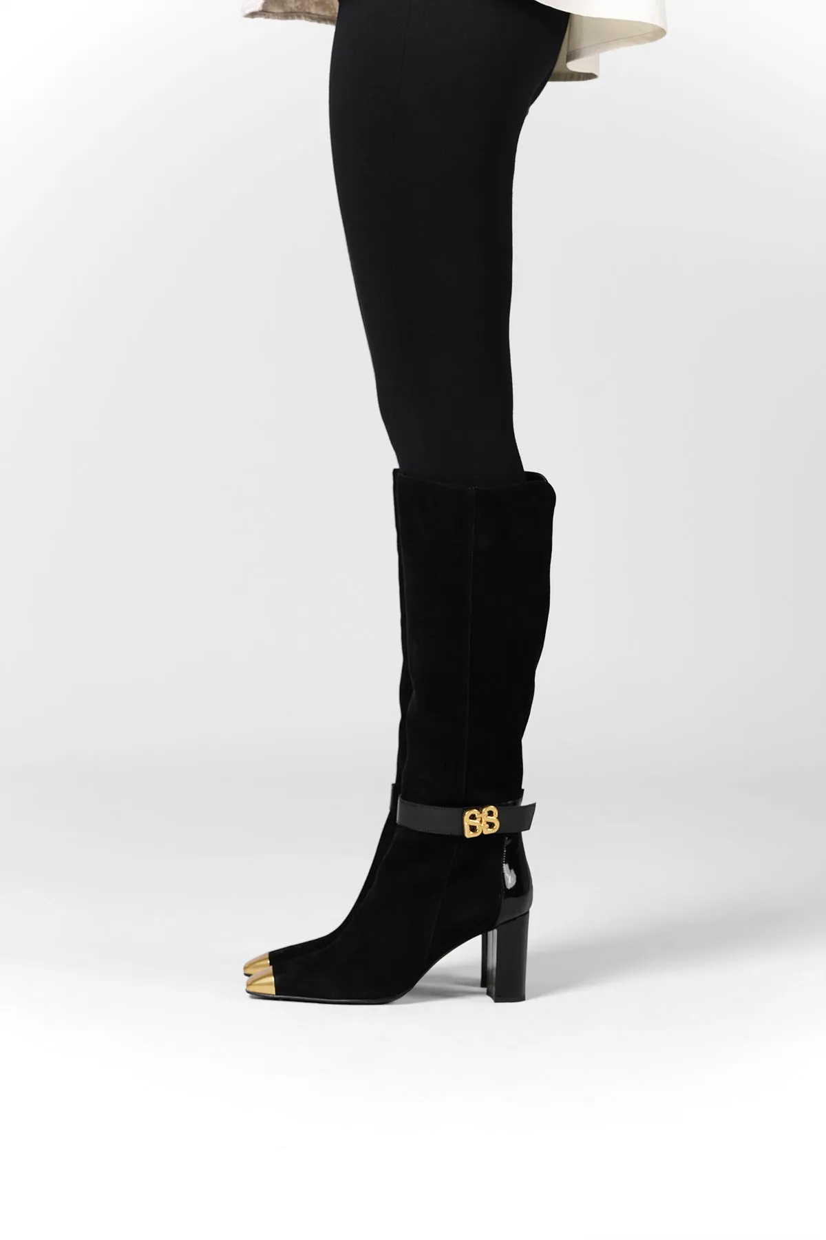 Deux Long Boots - Black