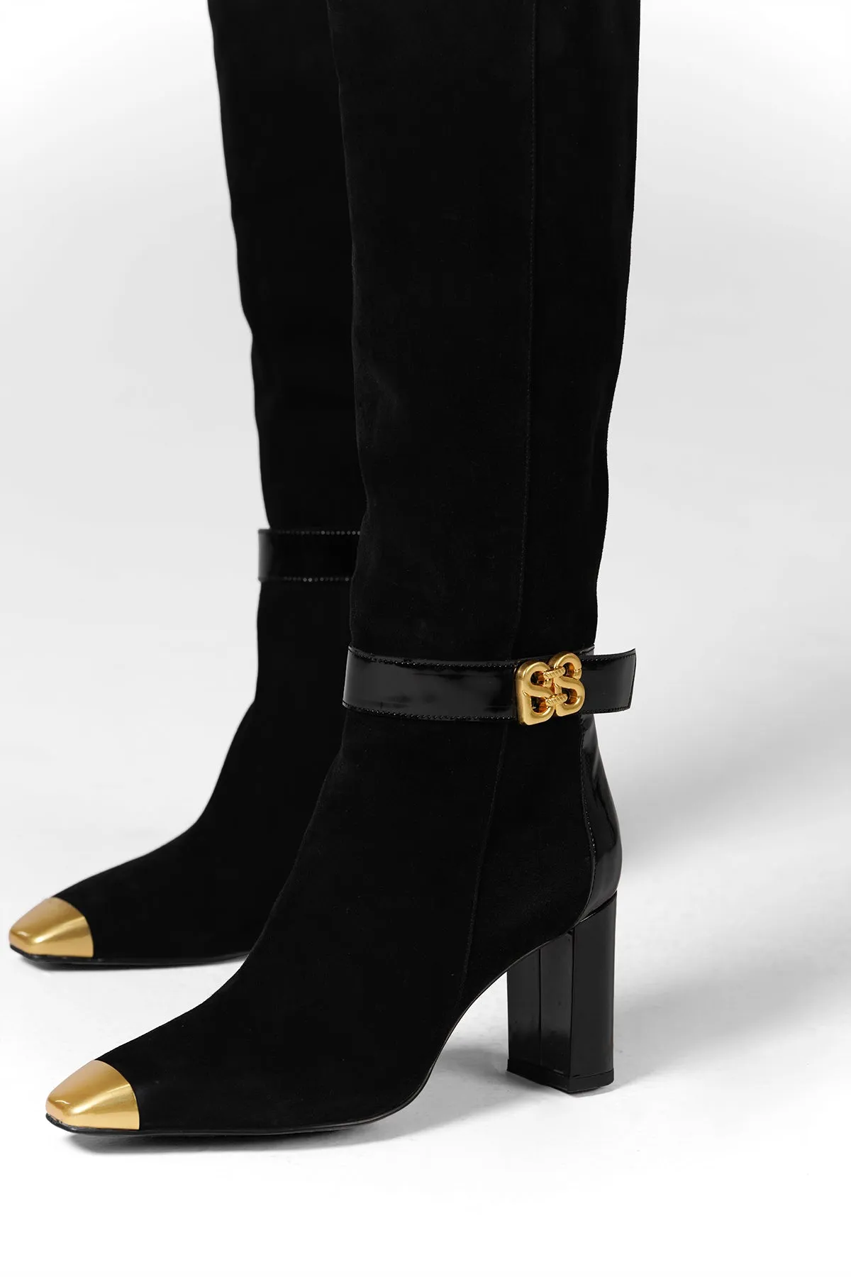 Deux Long Boots - Black