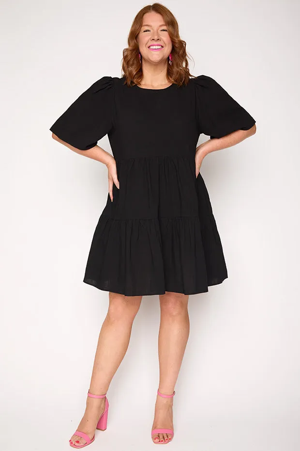 Isadora Black Dress