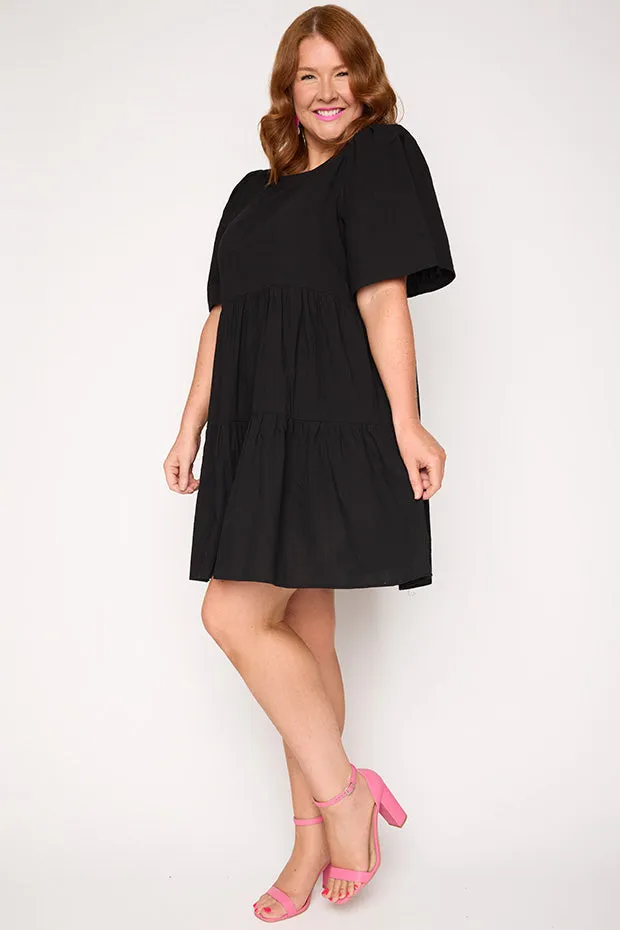 Isadora Black Dress