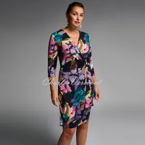 Joseph Ribkoff 'Signature' Floral Wrap Dress - Style 231741