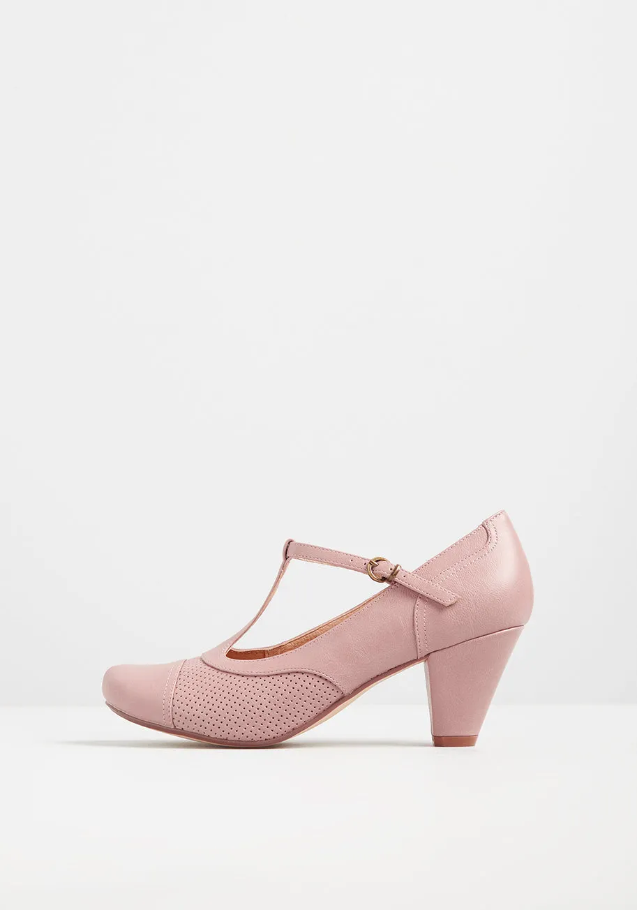 Just Like Honey T-Strap Heel