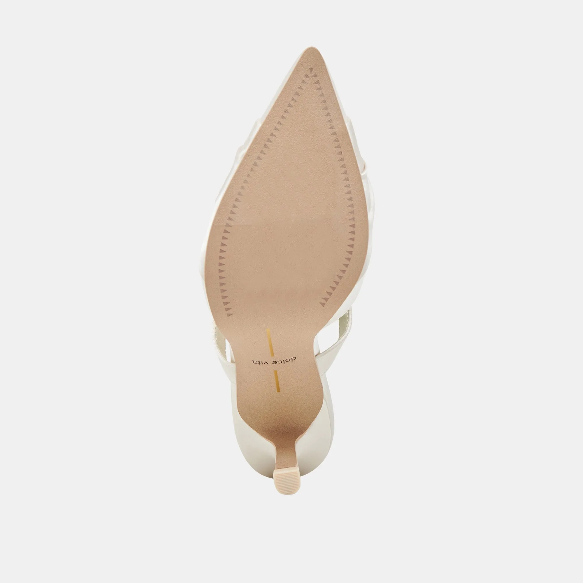 KAYSEY HEELS VANILLA SATIN