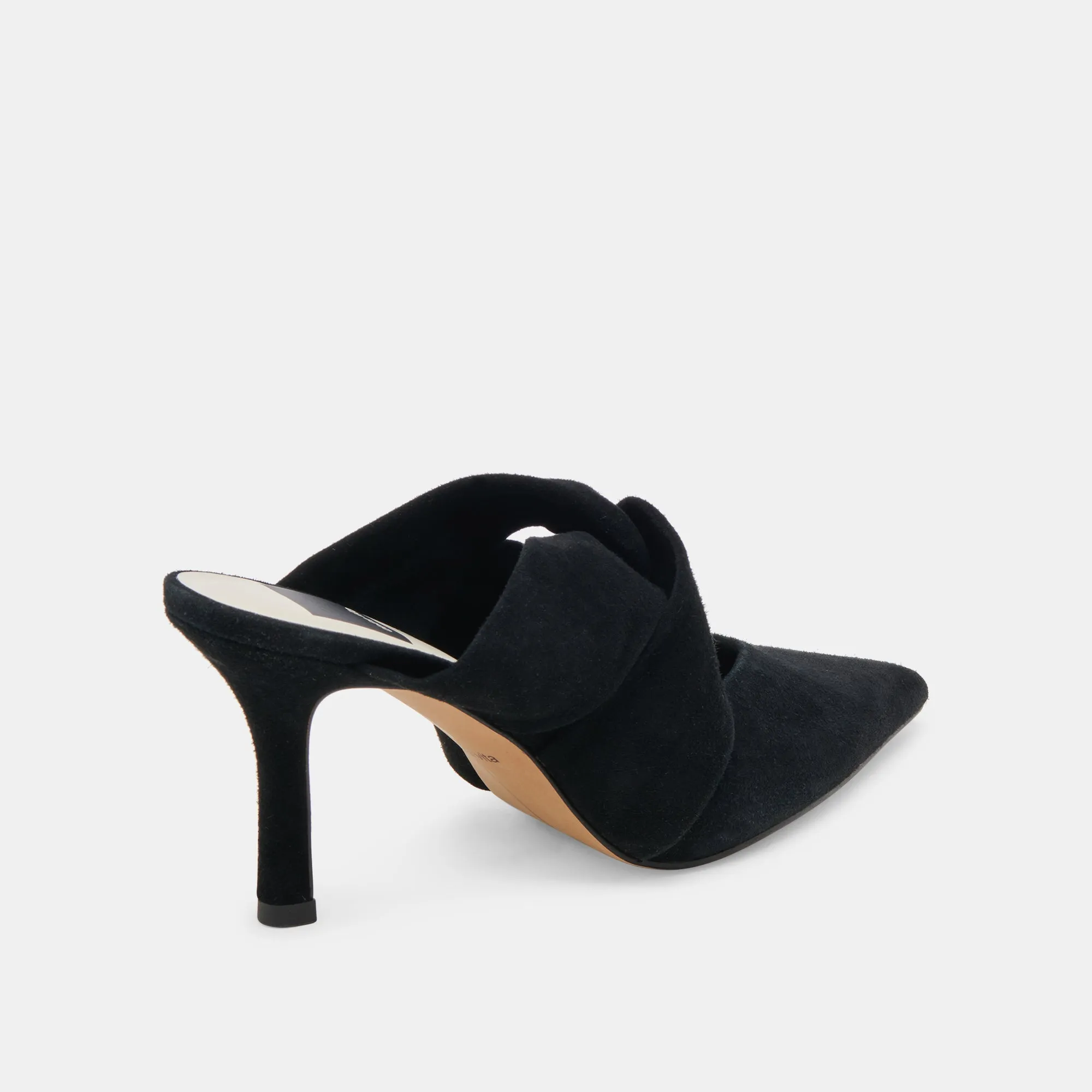 KELSY HEELS ONYX SUEDE