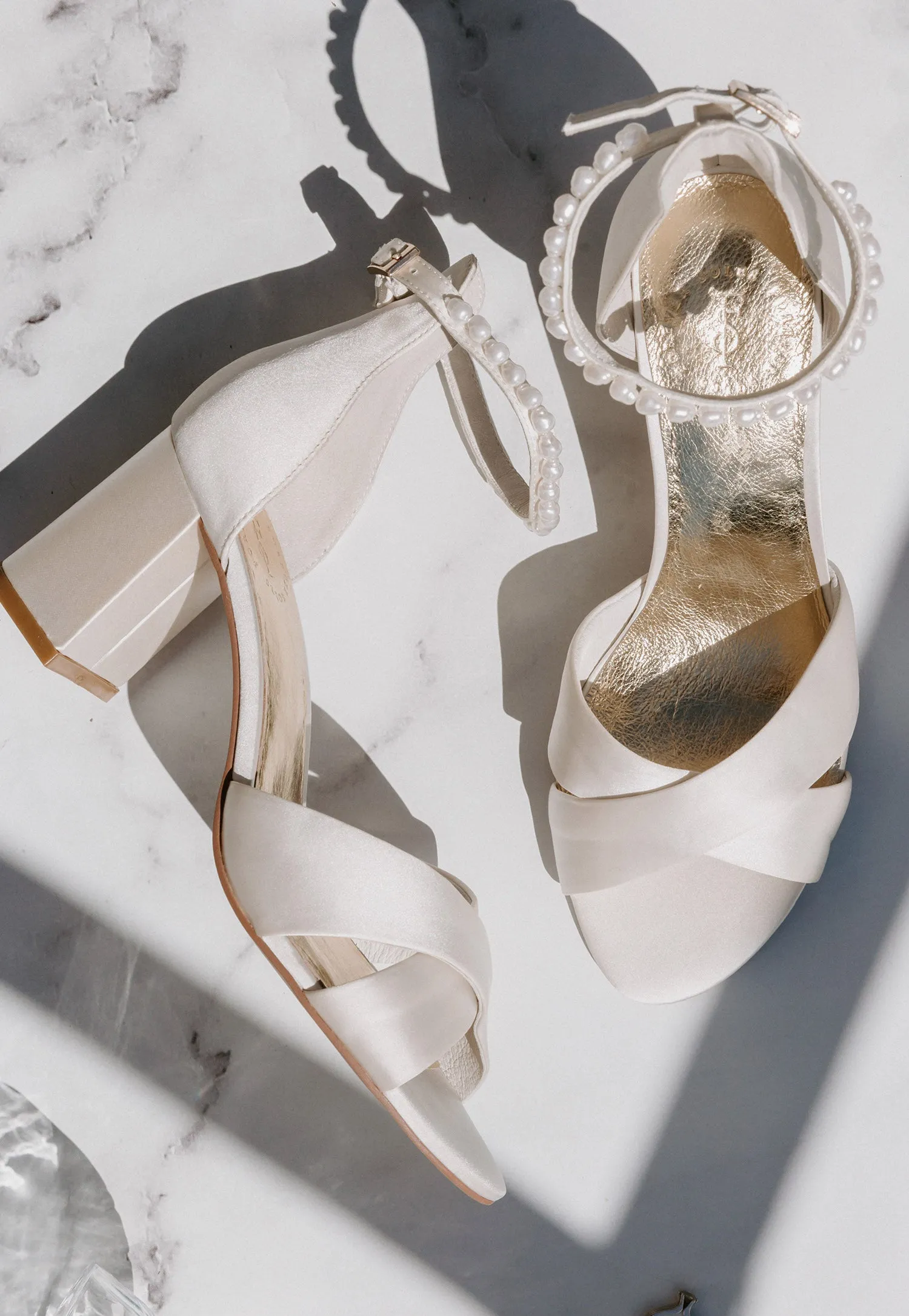 KINDRED - IVORY PEARL BRIDAL SHOES - SAMPLE SALE