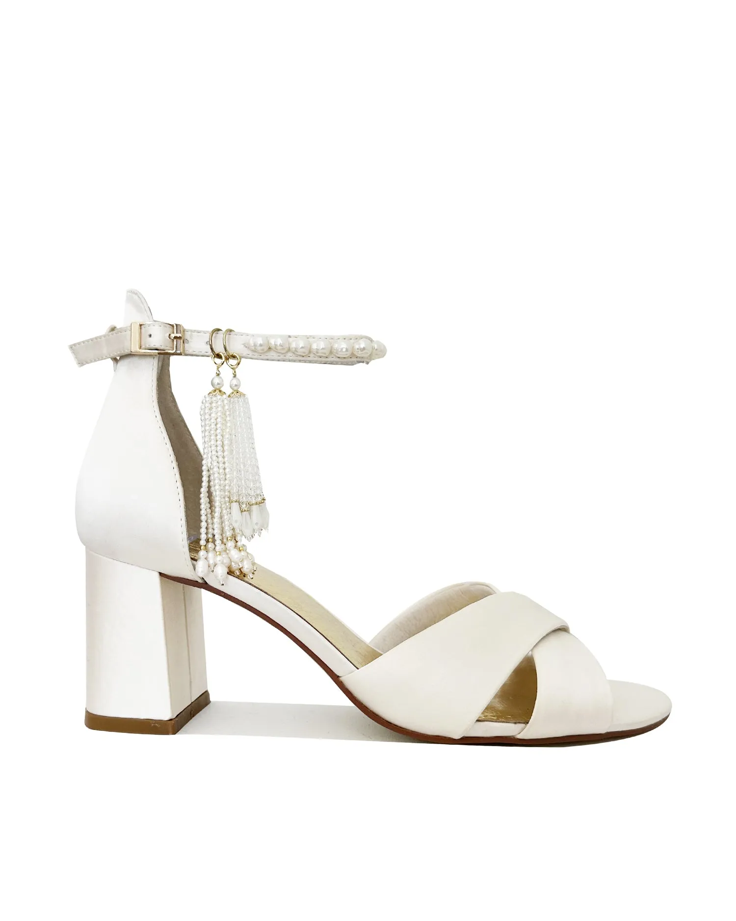 KINDRED - IVORY PEARL BRIDAL SHOES - SAMPLE SALE