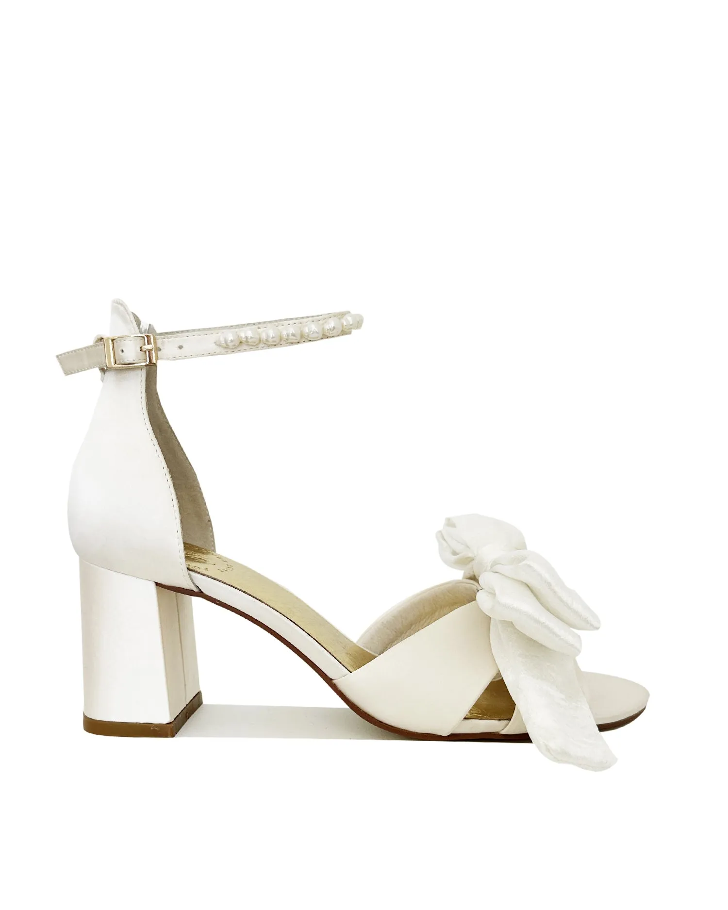 KINDRED - IVORY PEARL BRIDAL SHOES - SAMPLE SALE