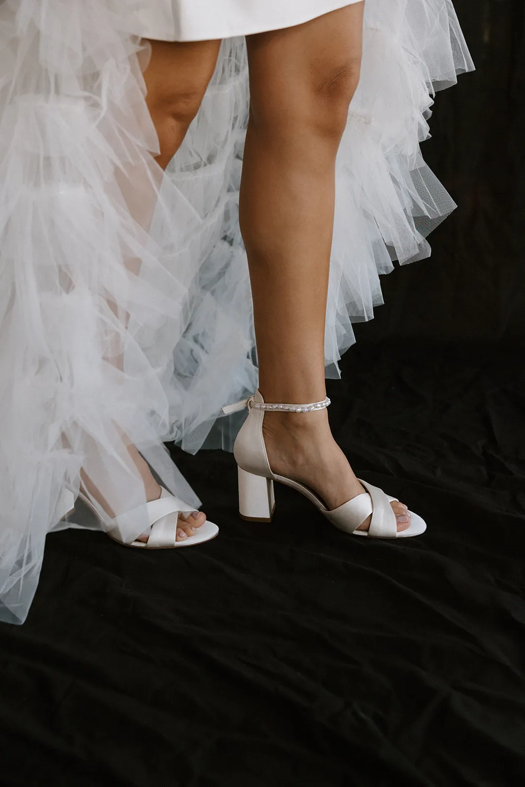 KINDRED - IVORY PEARL BRIDAL SHOES - SAMPLE SALE