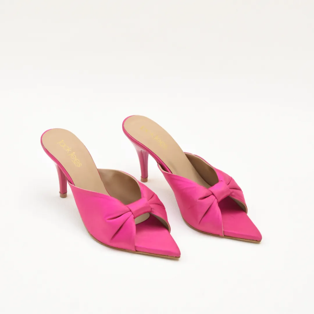 Midnight Elegance Mules Pink