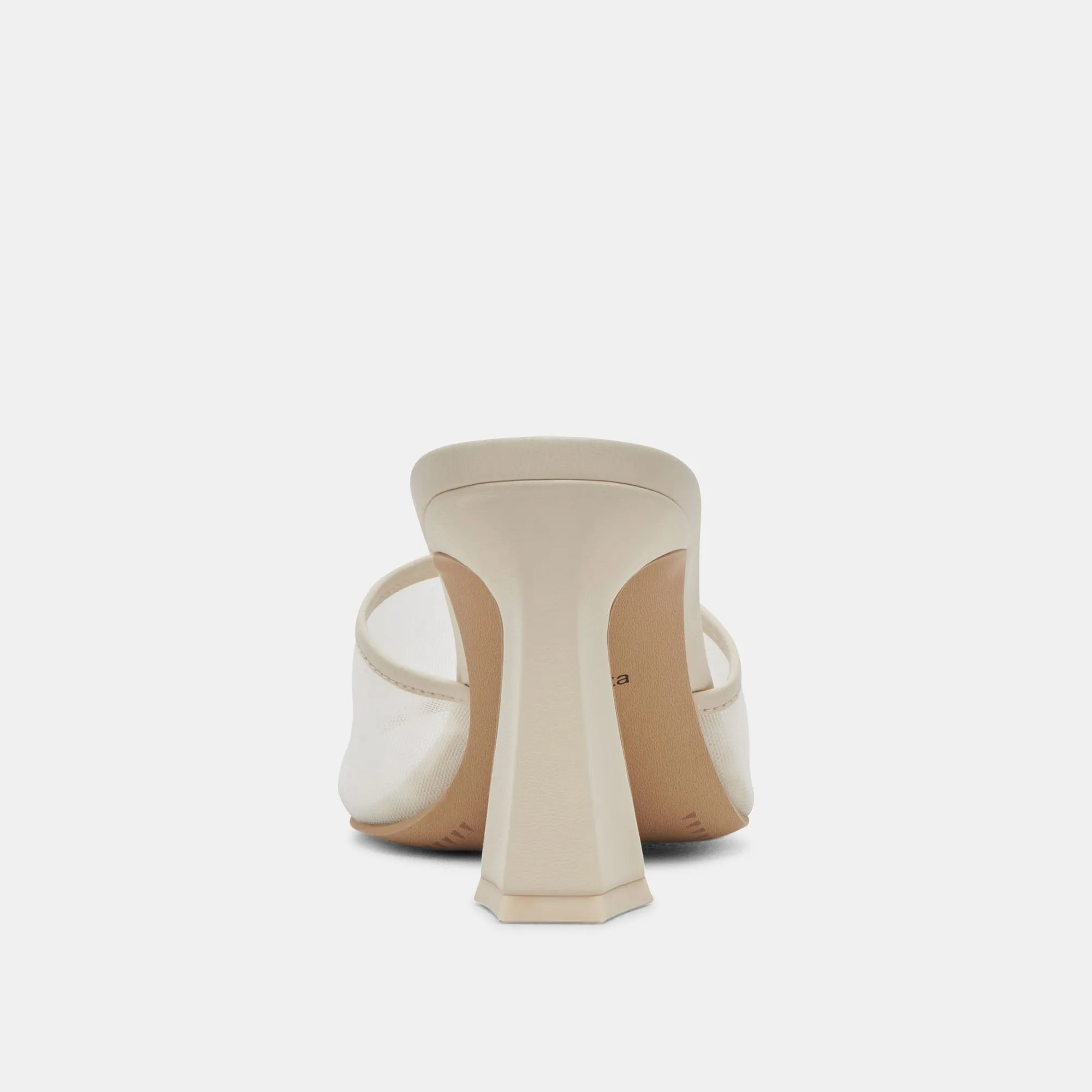 NARDA HEELS IVORY MESH