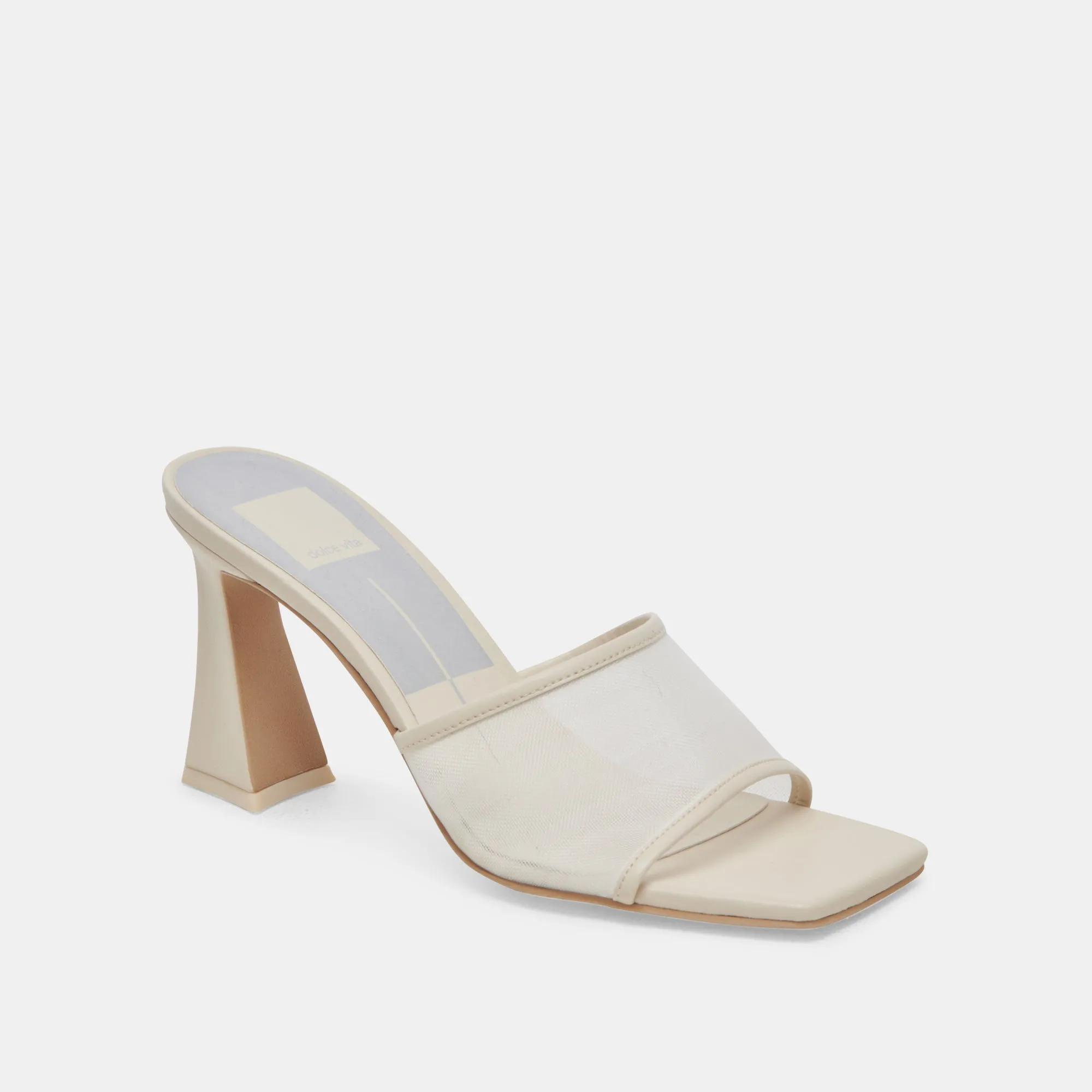 NARDA HEELS IVORY MESH