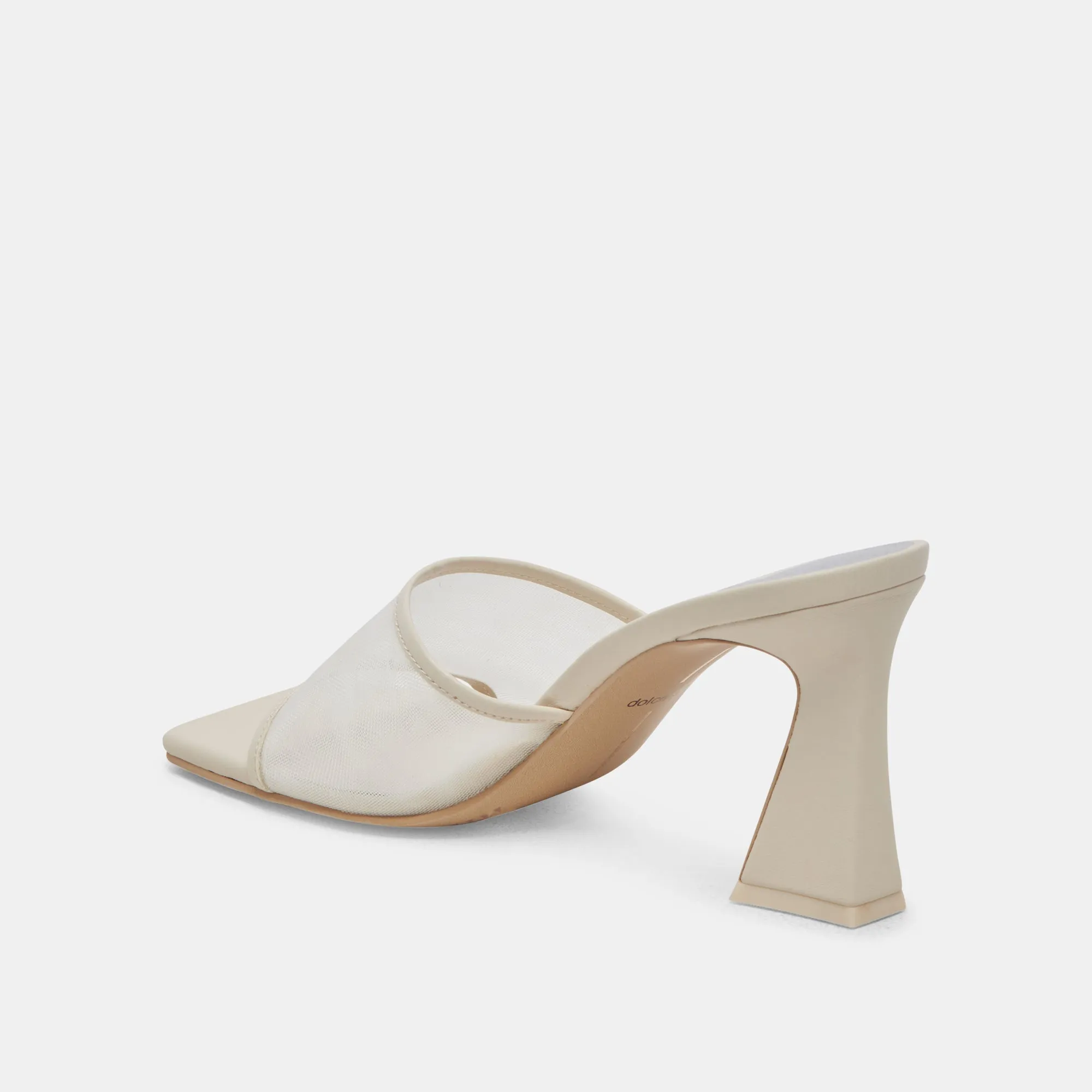 NARDA HEELS IVORY MESH