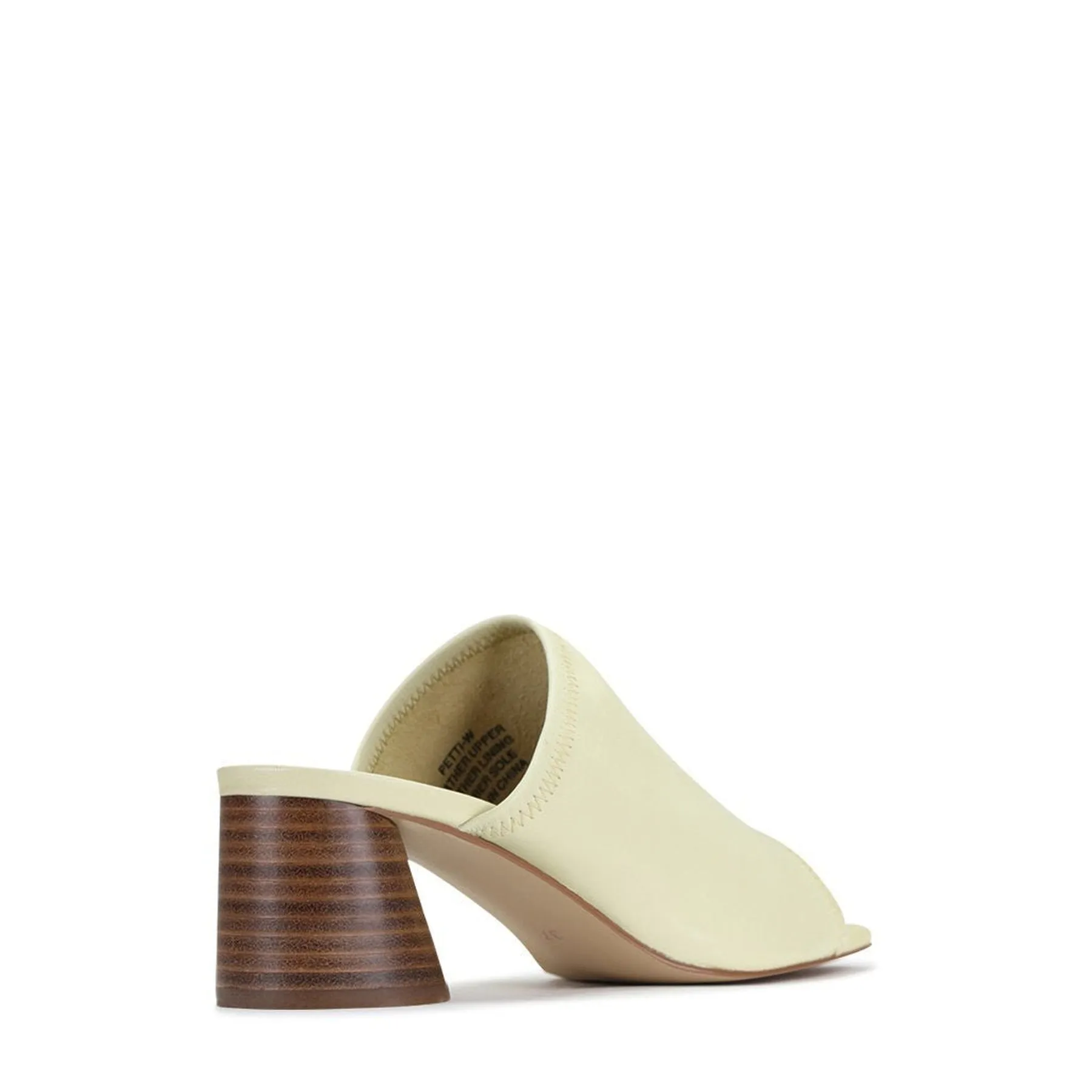 PETTI LEATHER HEELED SANDAL