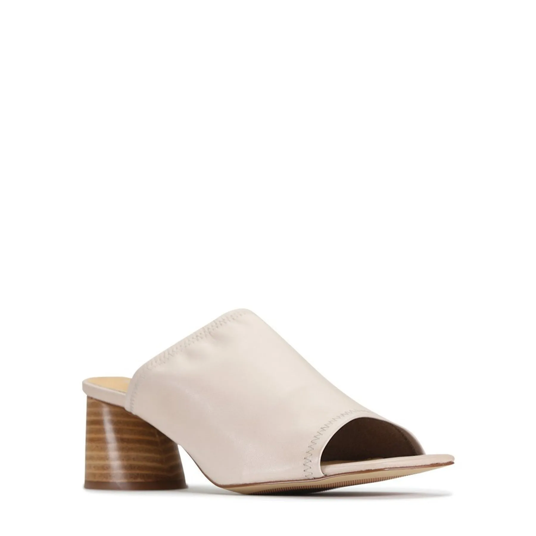 PETTI LEATHER HEELED SANDAL