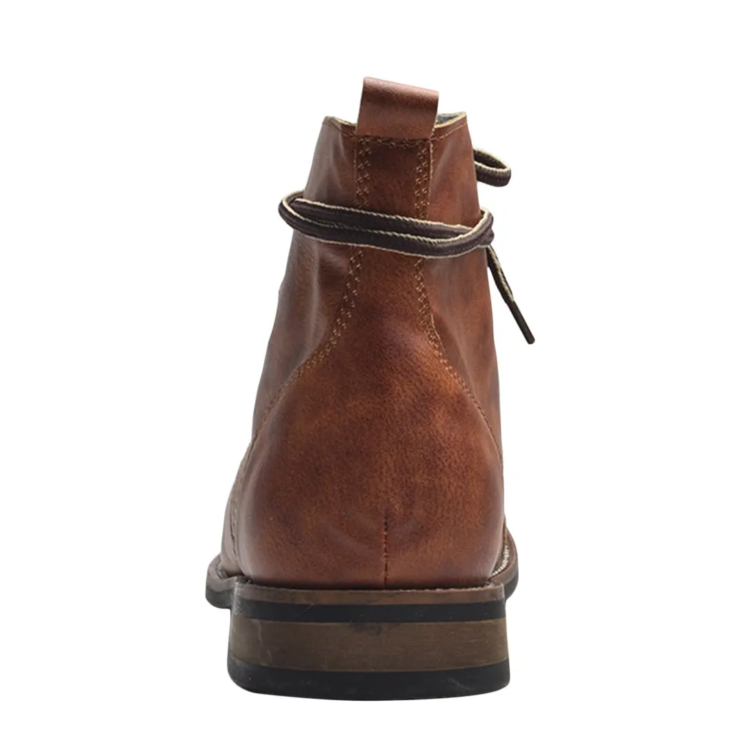 Pologize™ Brown Ankle Boots