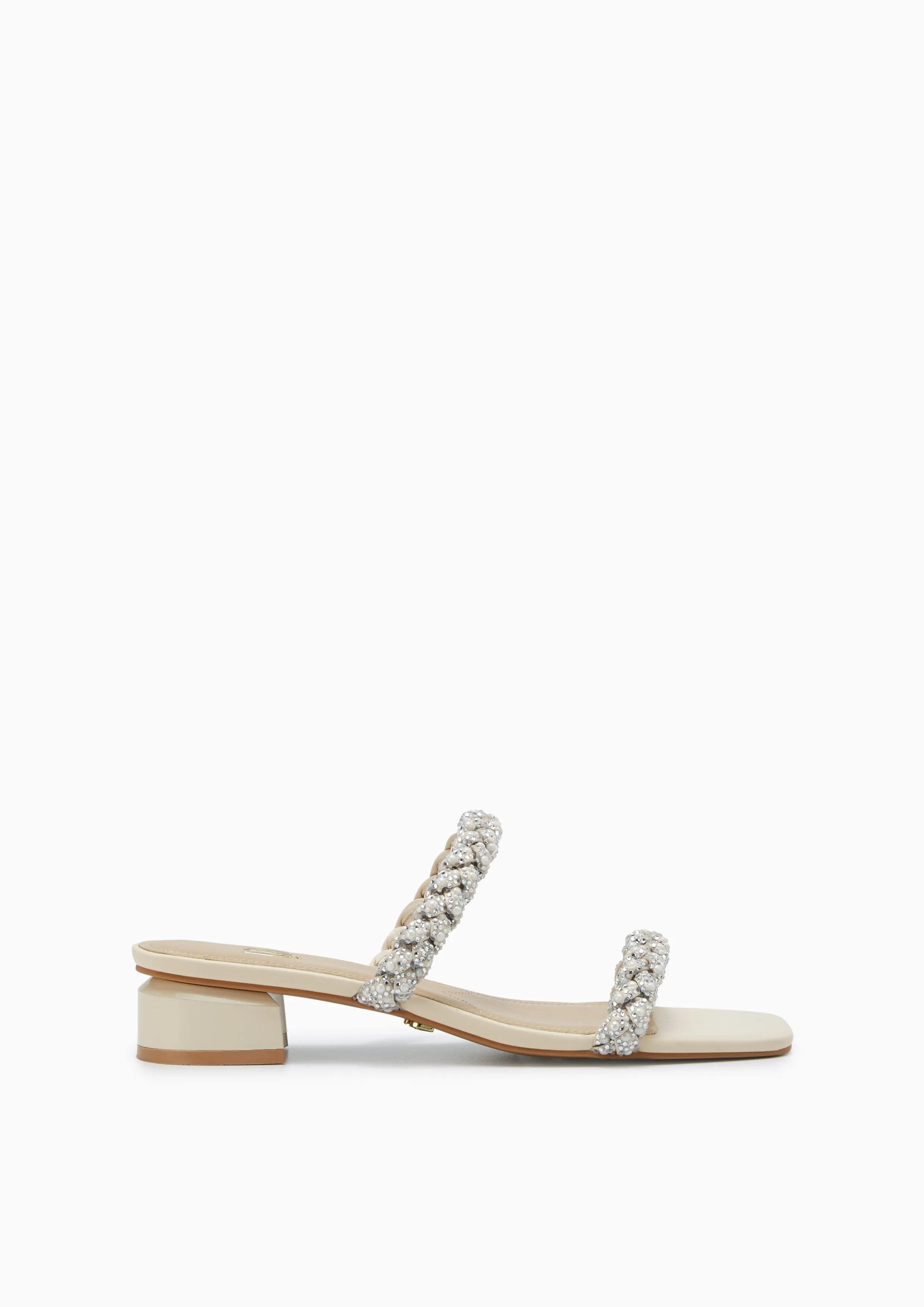 Promise Pearl Infinite Low Heels Ivory