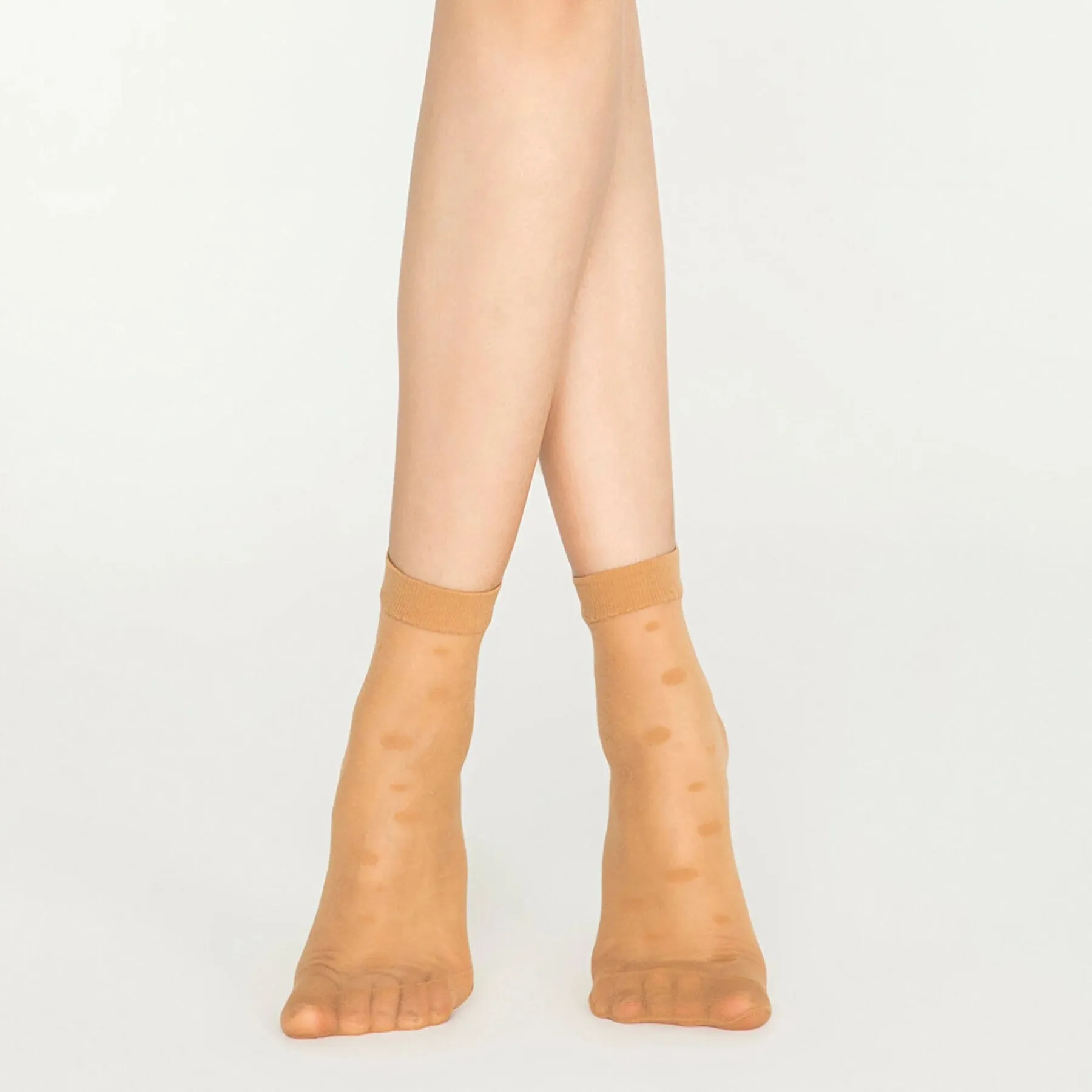 Sheer, Nude, Ankle Socks