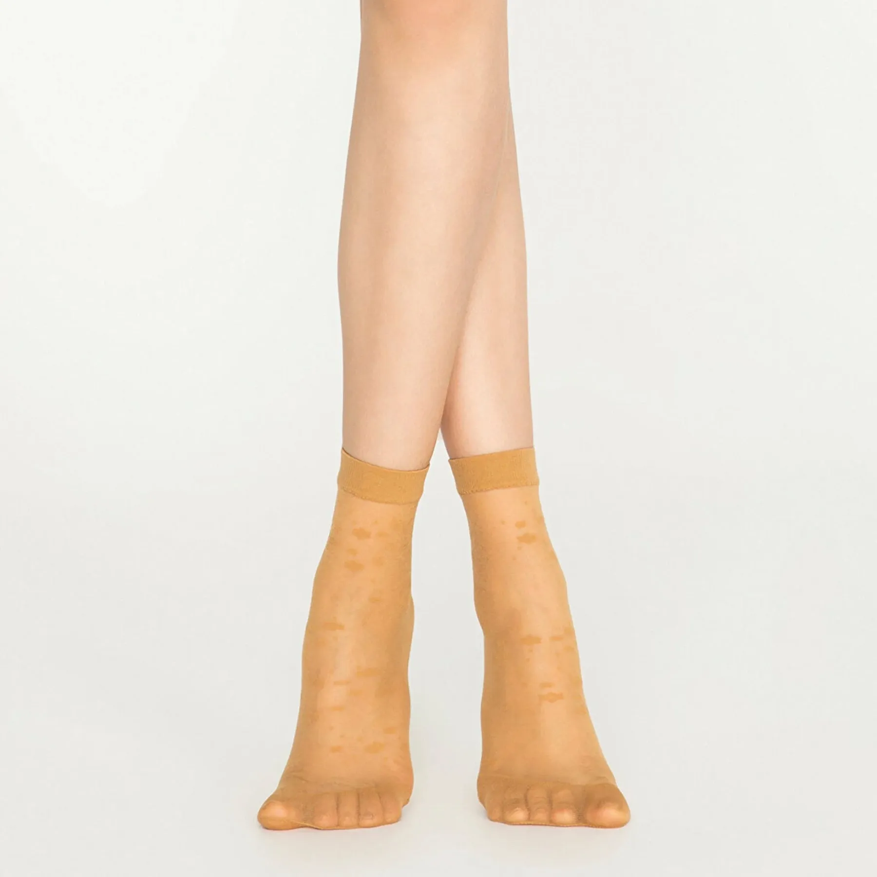 Sheer, Nude, Ankle Socks