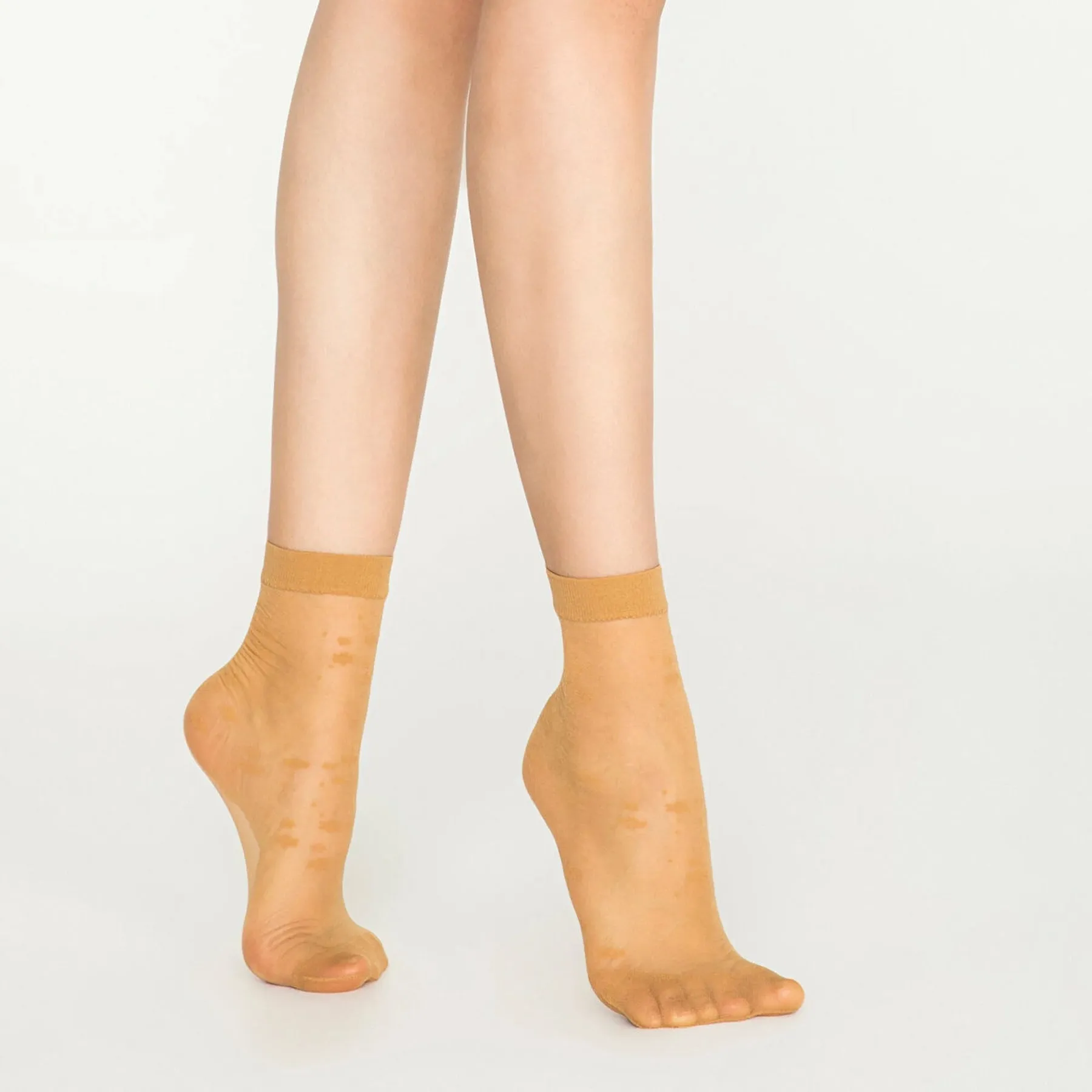 Sheer, Nude, Ankle Socks