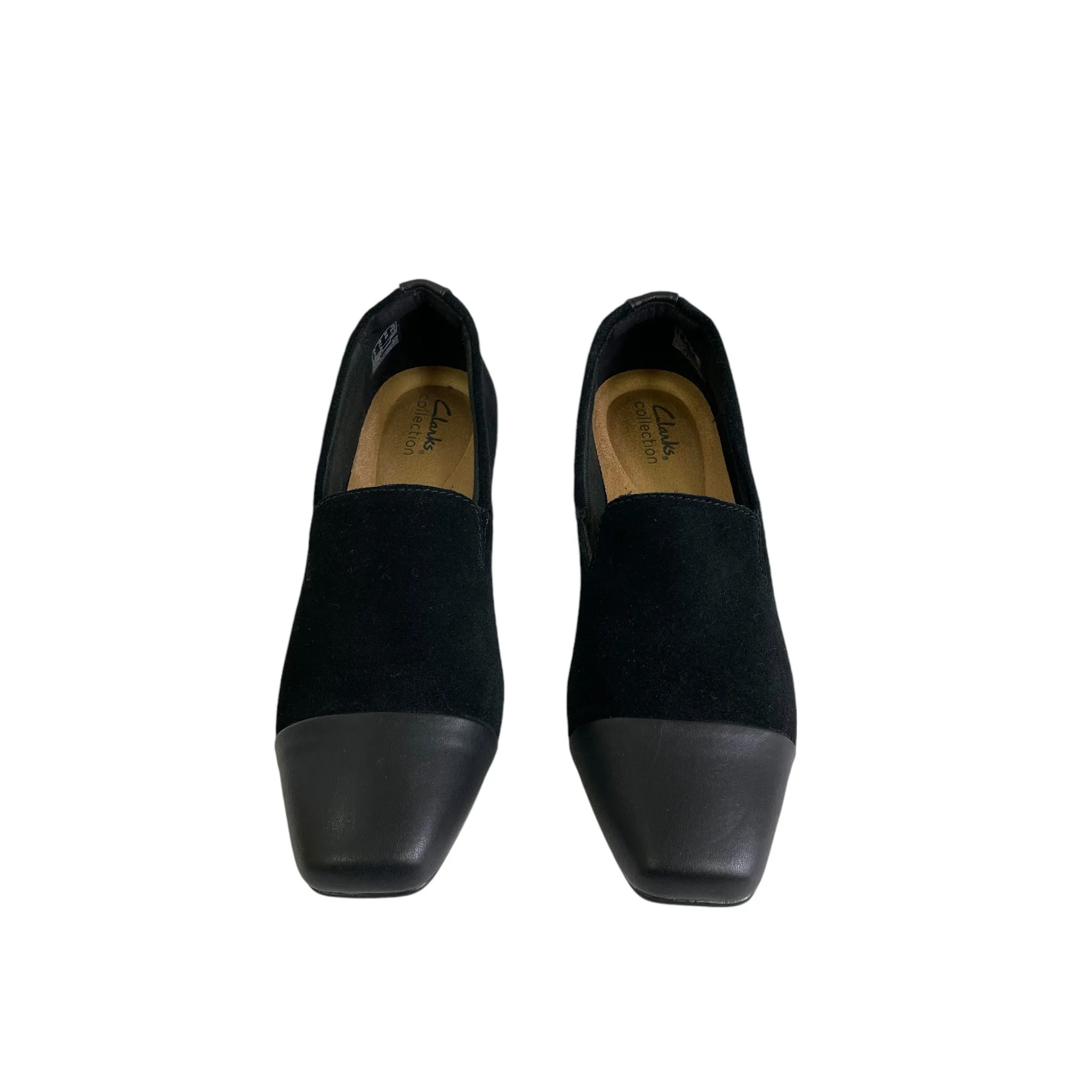 Shoes Heels Kitten By Clarks In Black, Size:7.5