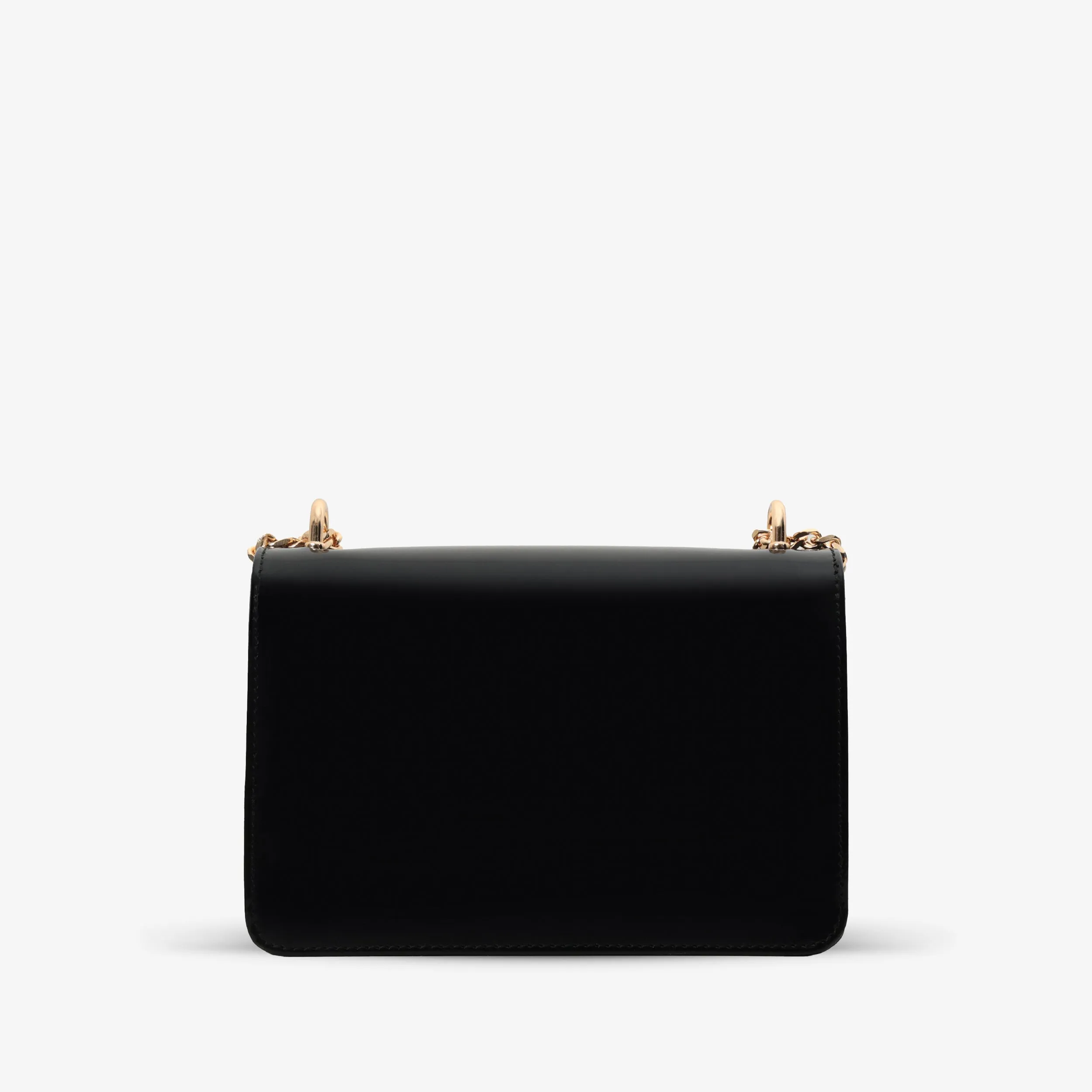 The Ferrara Black Patent Leather Handbag