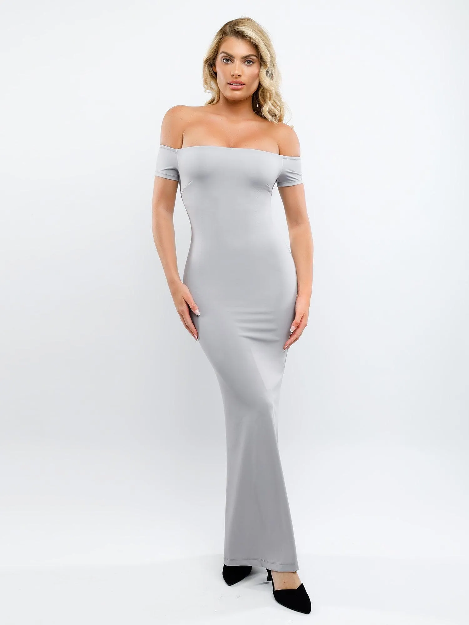 The Shapewear Dresses Off Shoulder