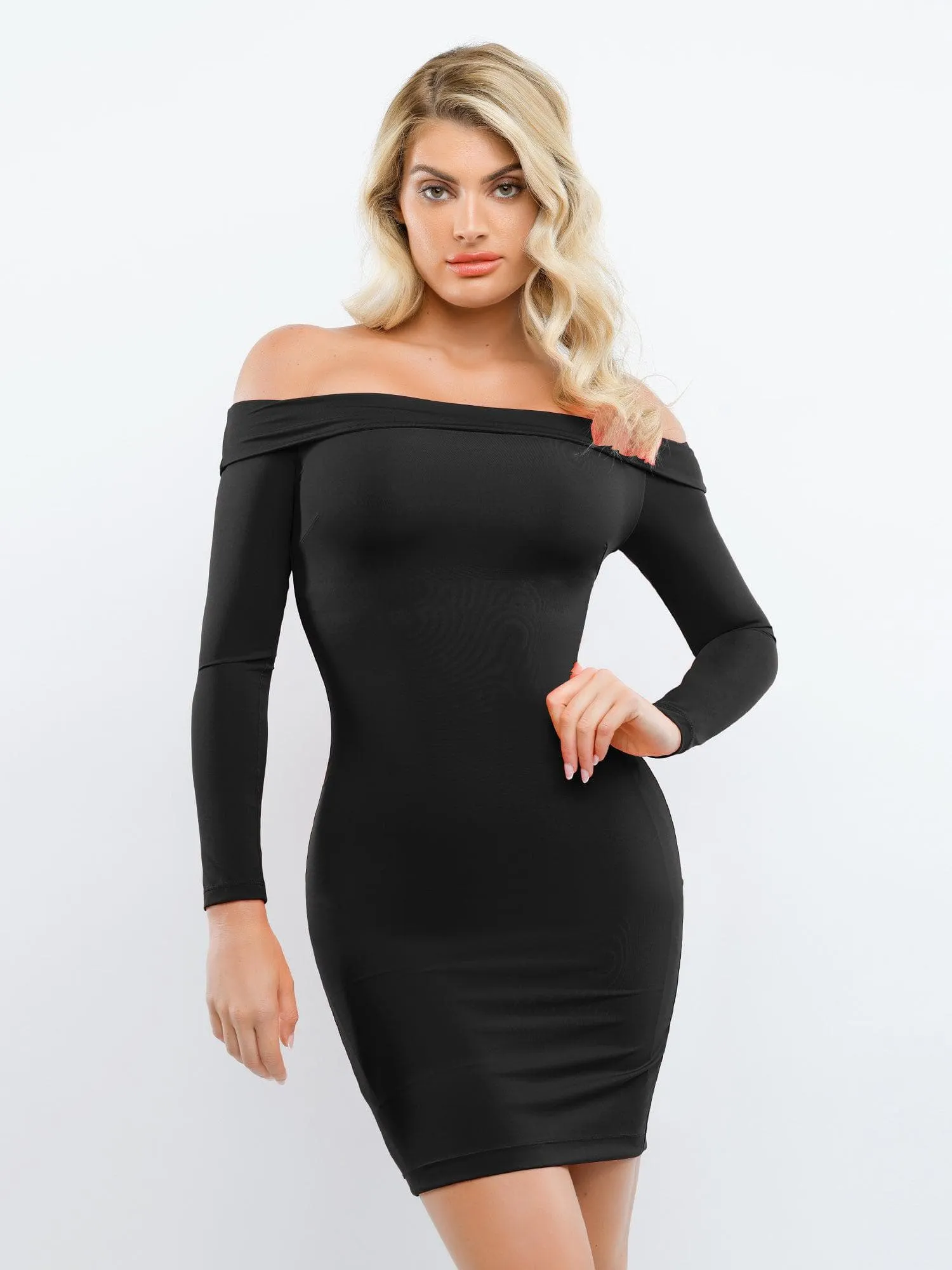 The Shapewear Dresses Off Shoulder