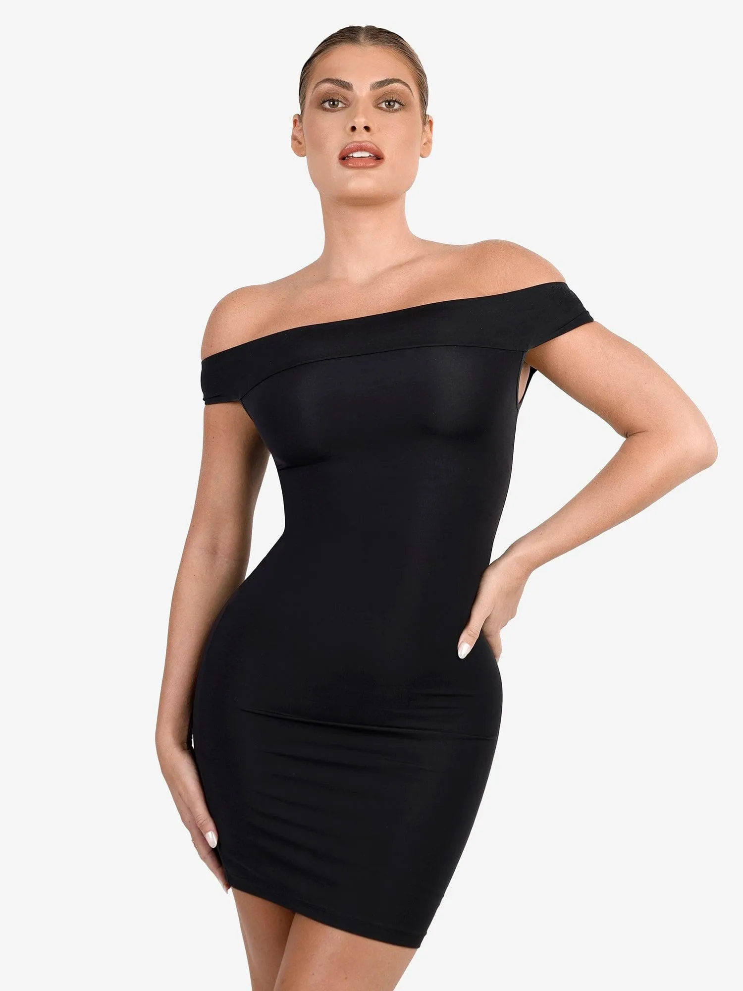 The Shapewear Dresses Off Shoulder