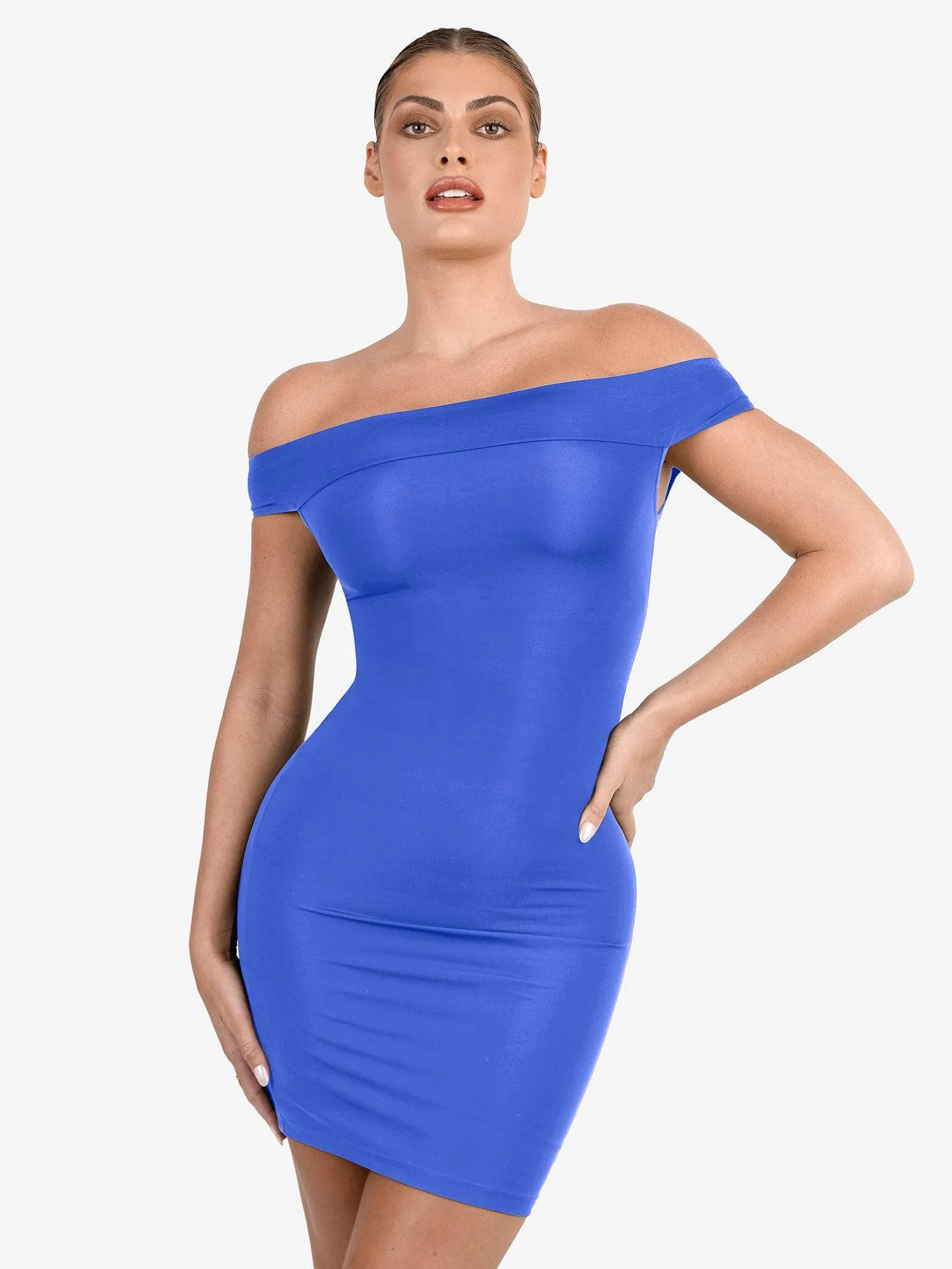 The Shapewear Dresses Off Shoulder